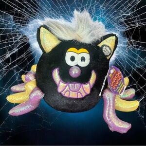 VTG Kmart Ghoulish Gigglers Spider Light Up Plush Vibrates Talks Happy Halloween
